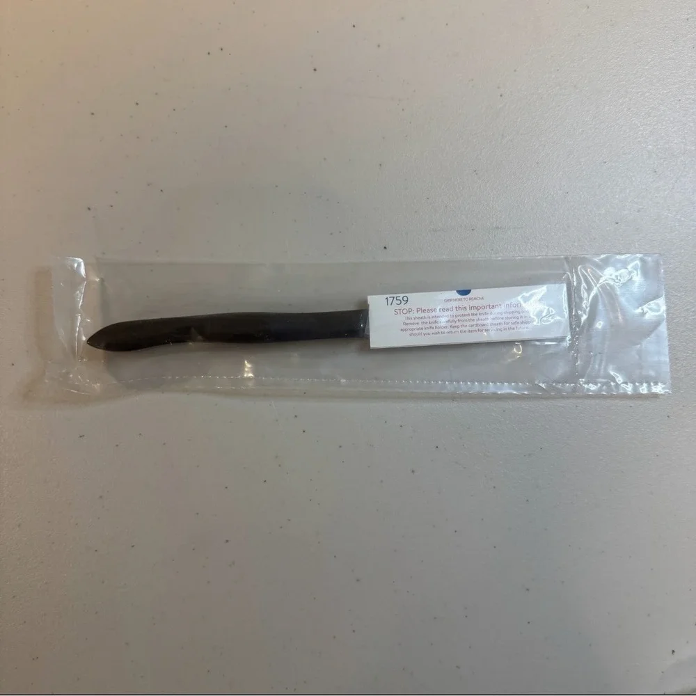 Cutco 1759 Classic Brown Serrated Blade Kitchen Table Knife 3-3/8